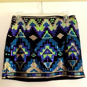 Sequin Express skirt